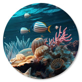 Tropische Fische im Ozean