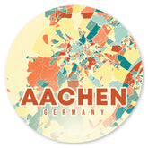 Stadtplan Aachen - Bunt