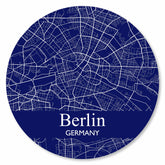 Stadtplan Berlin - Blau