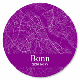 Stadtplan Bonn - Lila