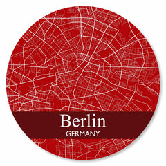 Stadtplan Berlin - Rot