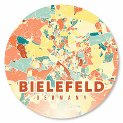 Stadtplan Bielefeld - Bunt