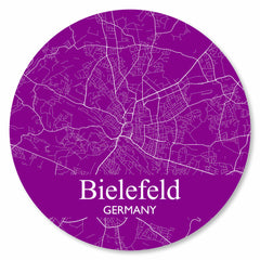 Stadtplan Bielefeld - Lila