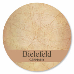 Stadtplan Bielefeld - Vintage